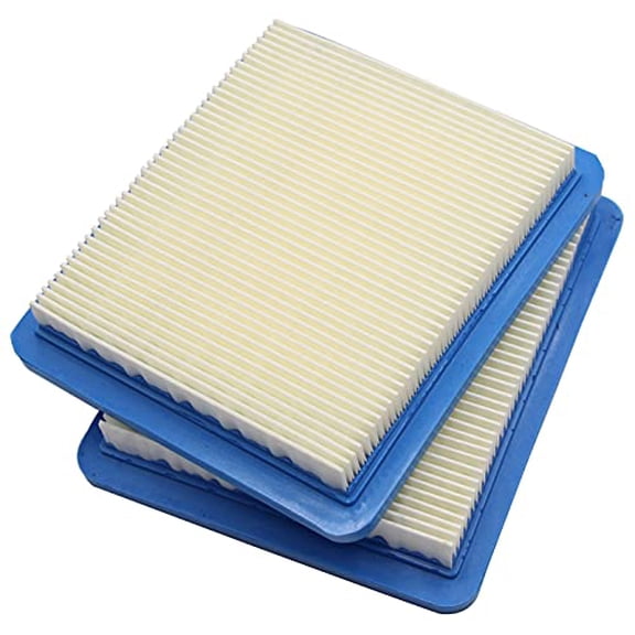 2 Pack 491588S Air Filter for BS 491588 399959 4942245 4915885 3.5-6.5 HP Quantum Engines,Lawn Mower Air Filter