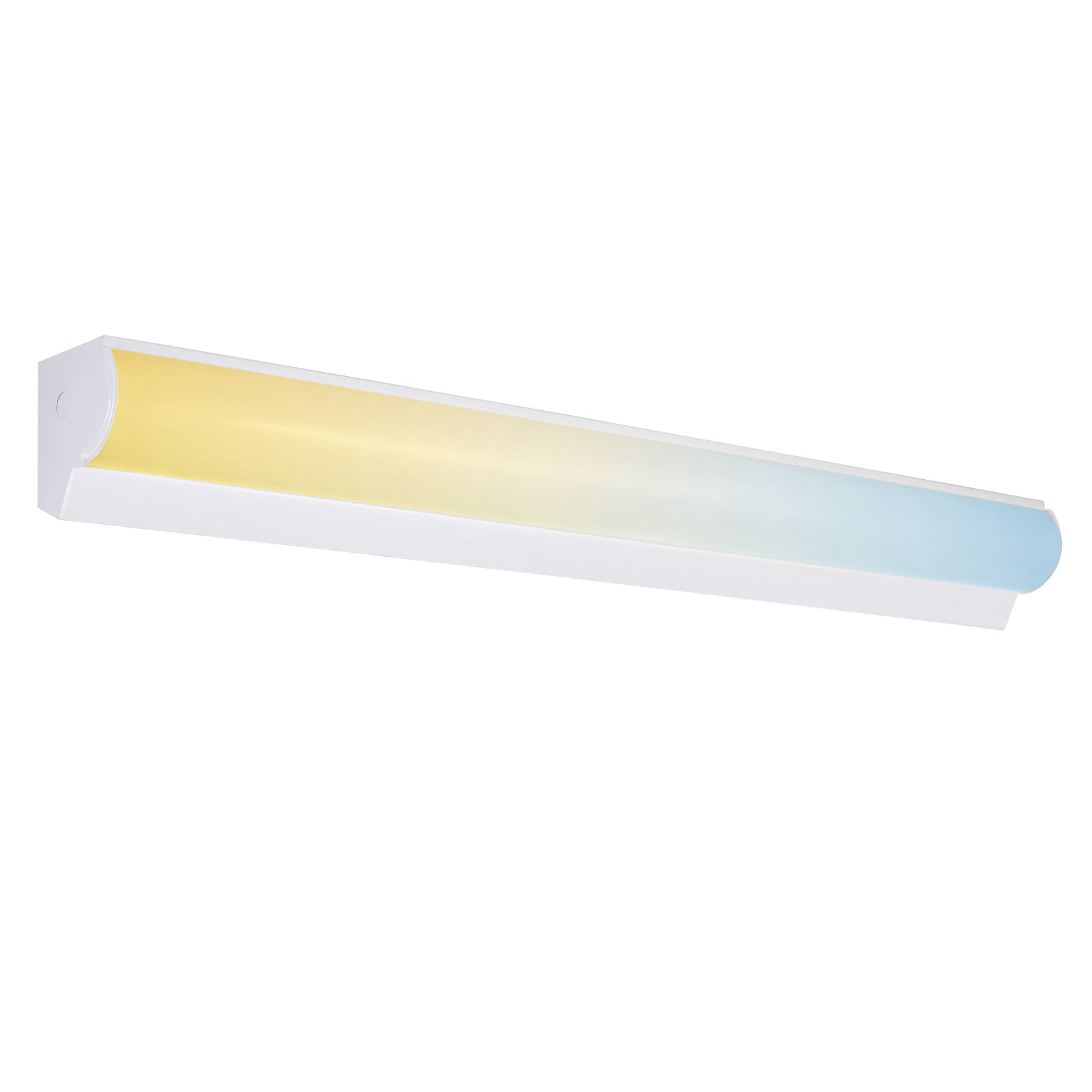 4FT 3CCT LED Stairwell Strip Light, 30W/40W/50W Adjustable, 120V-277V, 0-10V Dimmable, Surface Mount Commercial Corridor Light
