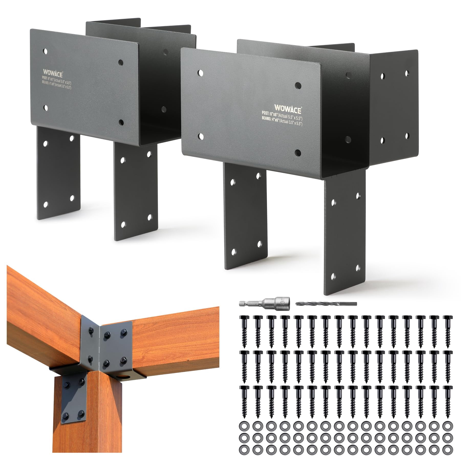 4x6 Post To Beam Connector