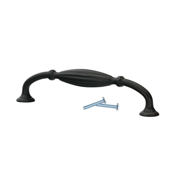 2 Pack 5-1/32"(128mm) Hole Center, 5-23/32" Length Cabinet Hardware Pull/Handle, Oil-Rubbed Bronze