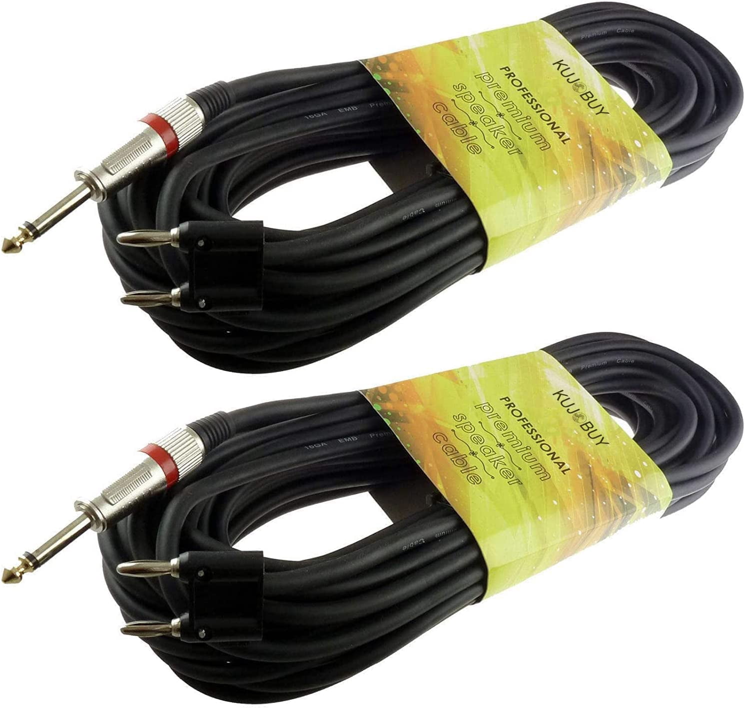 Câble Adaptateur Speakon Femelle Vers Jack 6,35 Mm Mâle - Longueur 0,5 M - Pour Connexion Enceintes Professionnelles