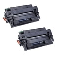 thumbnail image 1 of 2 Pack 51A Q7551A Black Toner Cartridge For 51A Q7551A Compatible with  LaserJet Pro MFP M3027 3027x 3035 3035xs P3005 P3005 P3005dn P3005n P3005x, 1 of 1