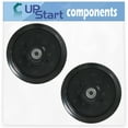 thumbnail image 1 of 2-Pack 532196106 Idler Pulley Replacement for Husqvarna LOYTH 20 F 42 T (96045000200) (2006-02) Ride Mower - Compatible with 196106 197379 Pulley, 1 of 5