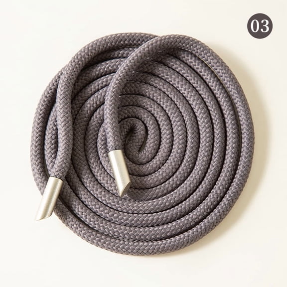 2 Pack 59inch / 150cm Drawstring Cords Replacement Drawstrings with Easy Threader for Sweatpants Shorts Pants Jackets Coats