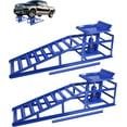 thumbnail image 1 of 2 Pack 5T 11000lbs Hydraulic Car Ramps - Adjustable Height Low Profile Vehicle Lift Ramps for Cars, Trucks, and Trailers, 1 of 6