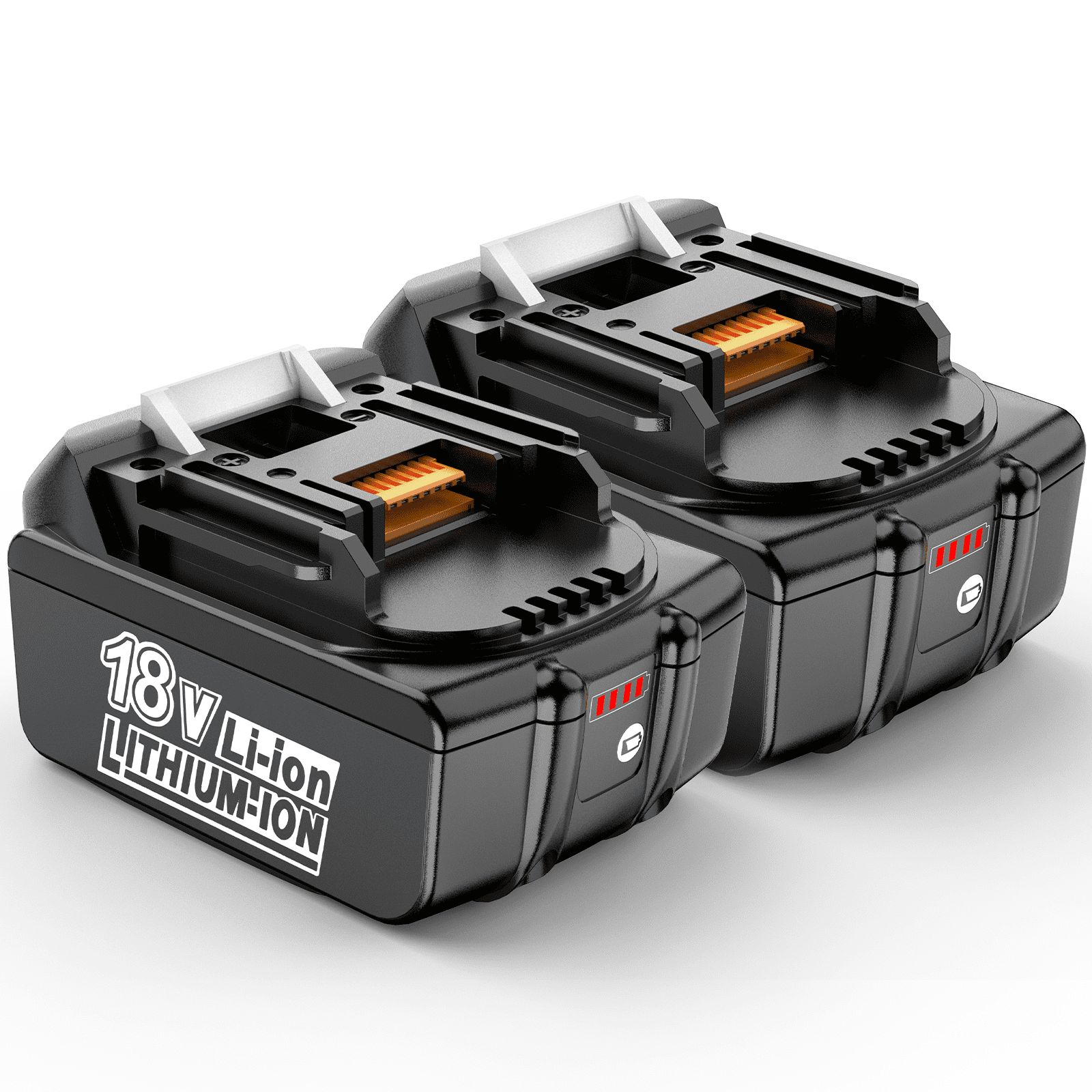 Makita - バッテリー18V 6Ah ✖️2 すんず Makita 18V LXT Lithium-Ion 6.0 Ah Battery (2-Pack) BL1860B-2