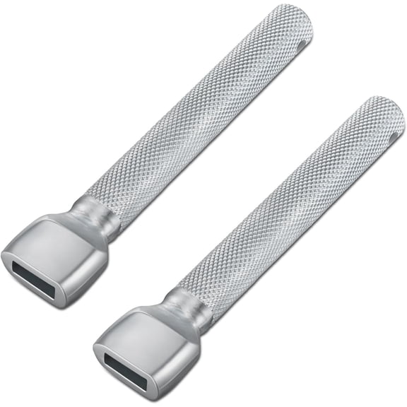 2 Pack 6.3 x 0.7 x 1.2 Inches Galvanized Steel Fence Stapler Gun Nail Gun Screwdriver, Easy to Operate, Suitable for 2 Inches Fence Studs, for Fencing Construction and Maintenance