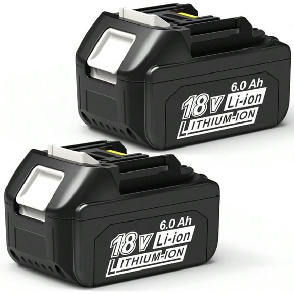 2-Pack 6000mAh 18V Battery Replacement for MK BL1860 6.0Ah - Compatible with MK LXT Series Power Tools (Drill, Grinder) CE Certified