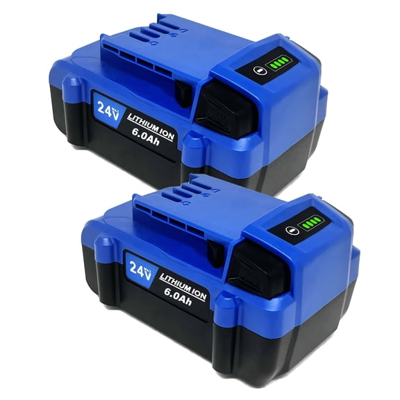 2 Pack 6000mAh Replacement Battery for Kobalt 24V KB624-03 KB524-03 KB424-03 KB224-03 KB124-03 Cordless Power Tool