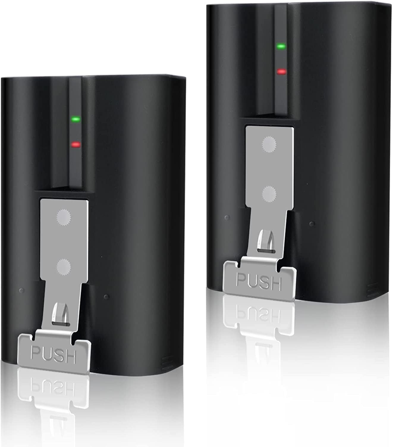 2-Pack Rechargeable Battery for Ring Doorbell 2/3/3 Plus/4