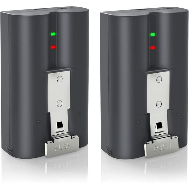 2Pack 6040mAh Replacement Battery for RingDoorbell Camera 2/3/4, Spotlight Camera and Stick Up