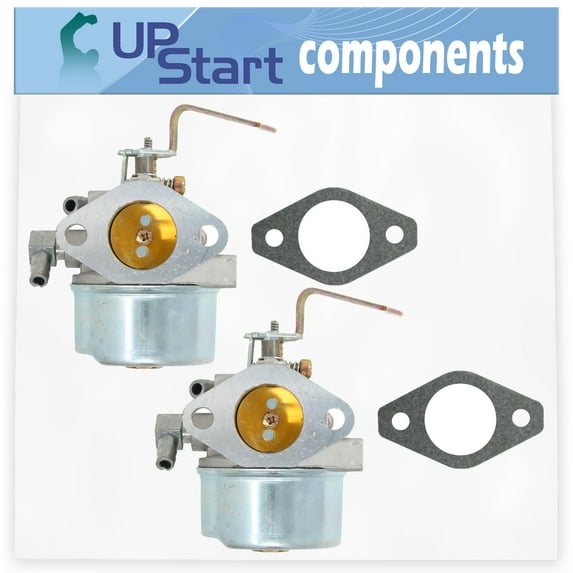 2-Pack 640152A Carburetor Replacement for Tecumseh HM80-155651S 4 Cycle Horizontal Engine - Compatible with 640112 Carburetor