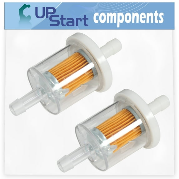 2-Pack 691035 Fuel Filter Replacement for Briggs & Stratton 691035 - Compatible with 493629 Fuel Filter 40 Micron