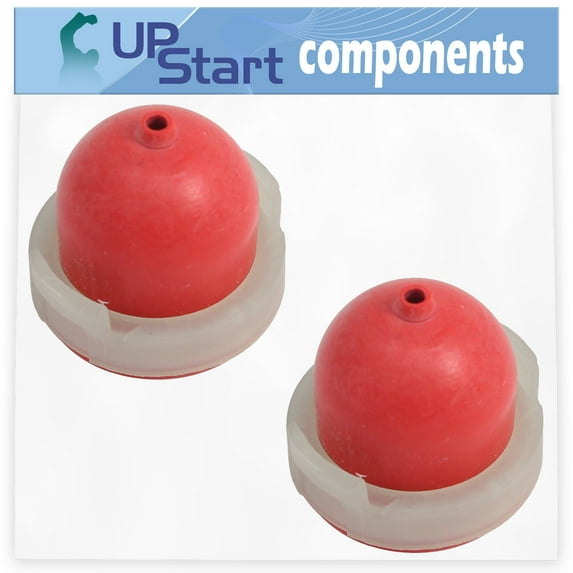 2-Pack 694395 Primer Bulb Replacement for Craftsman 917376271 Lawn Mower - Compatible with 496115 Primer Bulb