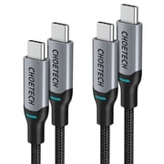 2 Pack 6FT USB-C to C Braided Fast Charging Cable for iPhone 15/15 Pro/Plus/ProMax