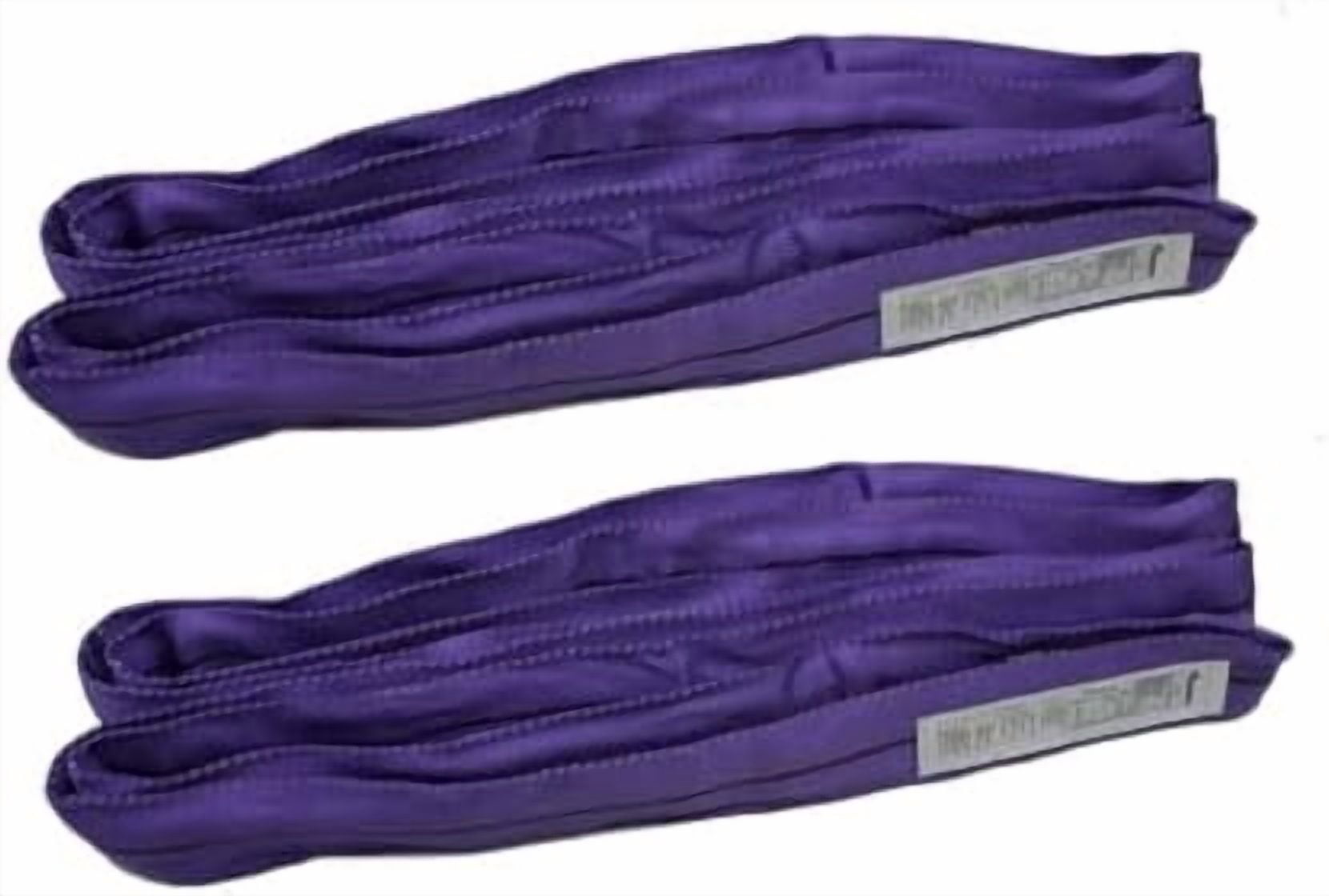 2 Pack 6ft Polyester Rigging Lifting Straps for Hoist Heavy Duty ...