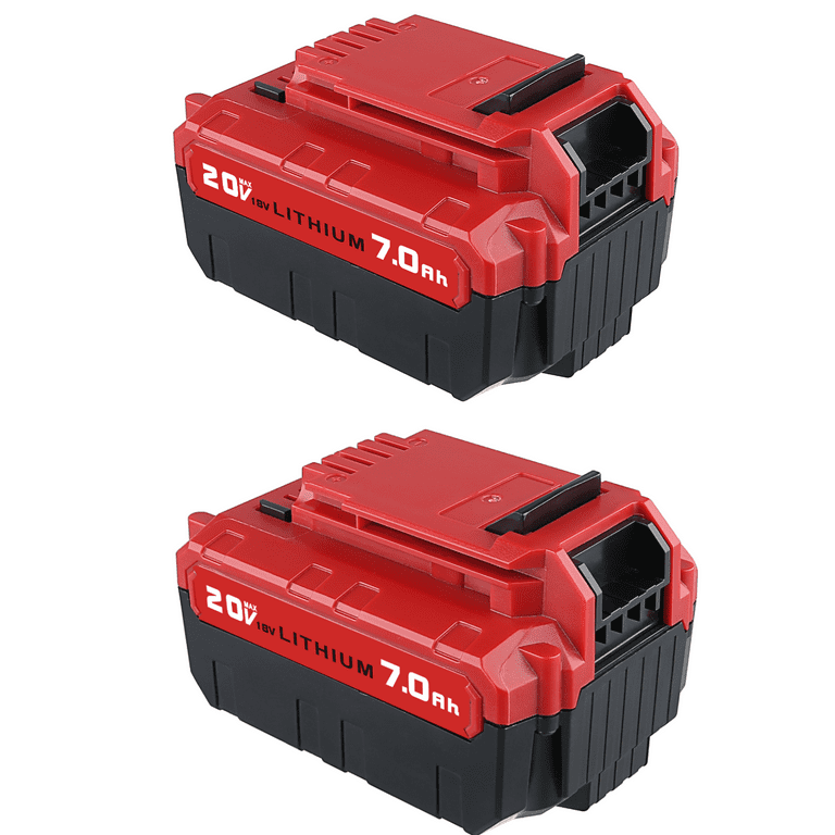 2 Pack 7.0Ah 20V PCC685L Replacement for Porter Cable 20V Battery Compatible with Porter Cable 20V Lithium Battery PCC680L PCC681L PCC682L PCC685L