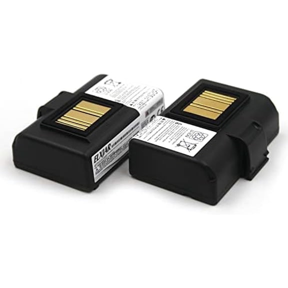 (2-Pack) 7.4V 2600mAh Li-Ion Battery Replacement for Zebra QLN320 QLn320HC QLN220 QLn220HC ZQ510 ZQ520 ZQ610 ZQ610HC ZQ620 ZQ620HC ZR628 ZR638 BTRY-MPP-34MA1-01 P1031365-025$$Office