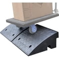 thumbnail image 2 of 2Pack Rubber Curb Ramp 3.9" Rise Height, Heavy-Duty Threshold Ramps Cars Wheelchairs Scooter Lawn Mower 7000lbs Load C 2 of 11