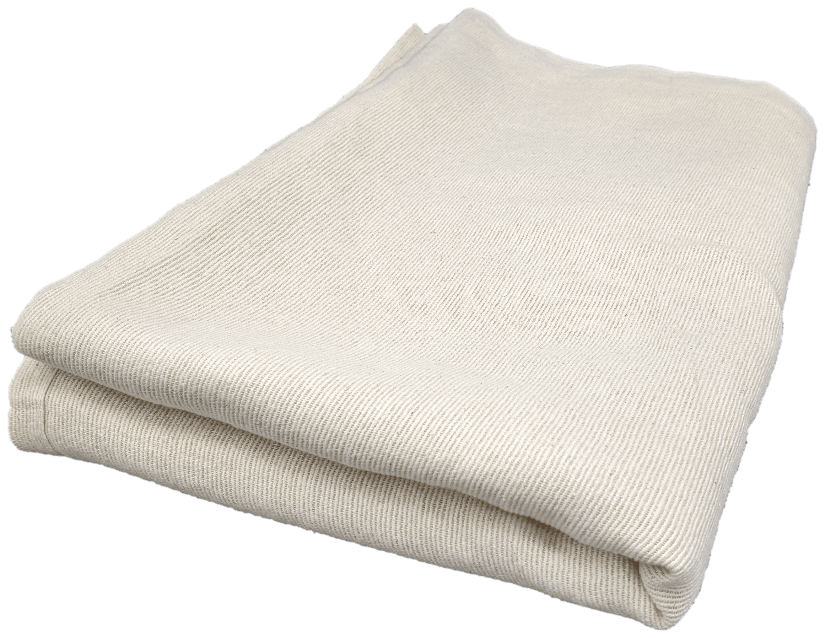 2 Pack 70 x 90 Hospital Blanket Unbleached Beige Patient, Long Term