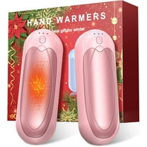 2-Pack 7000mAh Rechargeable Hand Warmers - Electric Portable Pocket Heaters with 3 Heat Levels, Perfect Warm Gifts for Men & Women
