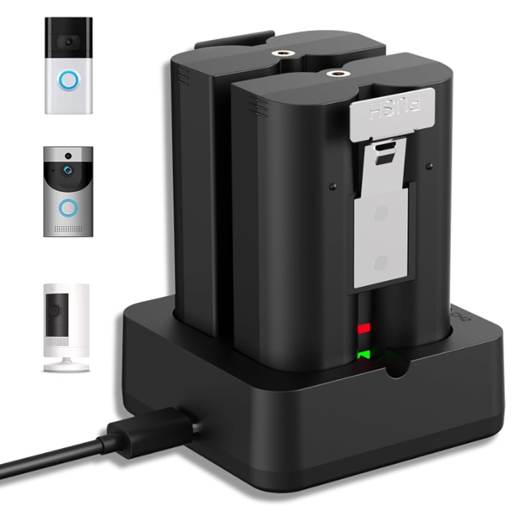 Ring Stick Up Cam Battery・バッテリーパック 新品セット Ring Stick Up Cam Battery Pack