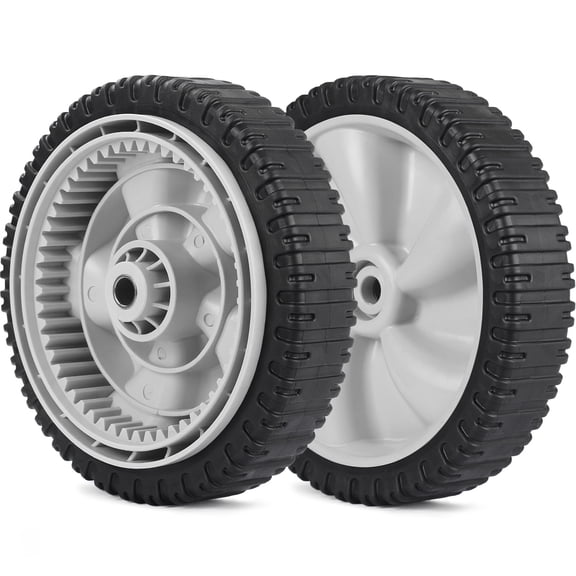 2 Pack 734-04581 634-0190A Front Lawn Mower Wheels for Craftsman, MTD, Yard Man | Drive Wheels