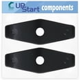 thumbnail image 1 of 2-Pack 736-0524B Bell Support Blade Replacement for Troy-Bilt 12A-266A766 (2004) Lawn Mower - Compatible with 736-0524B Blade Bell Support, 1 of 4