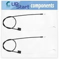 thumbnail image 1 of 2-Pack 746-0957 Engine Zone Control Cable Replacement for Troy-Bilt 12AV556O711 (2006) Lawn Mower - Compatible with 946-0957 Cable, 1 of 4