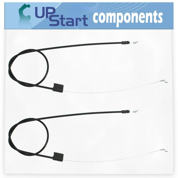 2-Pack 746-0957 Engine Zone Control Cable Replacement for Troy-Bilt 12AV556O711 (2006) Lawn Mower - Compatible with 946-0957 Cable