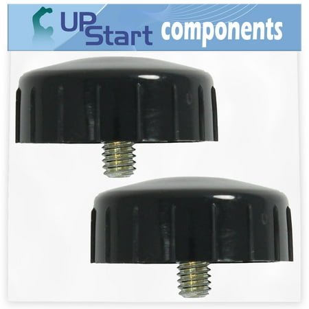 2-Pack 791-153066B Bump Head Knob Assembly Replacement for Yard Machines Y60 (41AD260G900) Trimmer - Compatible with 791-153066 Right Hand Bump Head Knob