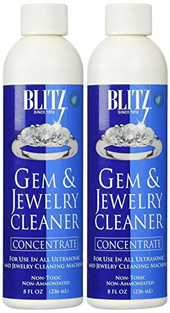 2-Pack 8 oz Blitz Concentrated Jewelry Cleaning Solution