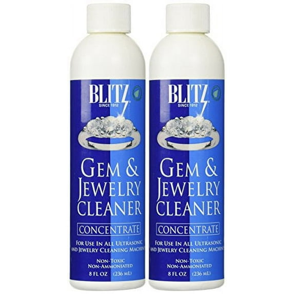 2-Pack 8 oz Blitz Concentrated Jewelry Cleaning Solution