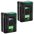 thumbnail image 1 of 2 Pack 80V 3.5Ah Replacement for Greenworks 80V Battery Compatible with Greenworks Battery Fit for Greenworks Battery 80V GBA80400 GBA80250 GBA80200 3500mAh High Capacity Power Tools, 1 of 7