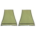 thumbnail image 1 of 2 Pack - 84"x36" Reusable Bivy Sleeping Bags Army Green Lightweight, 1 of 5