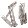 thumbnail image 1 of 2 Pack 85 Degree Hidden Hinges Frameless Cabinet Hinges Hydraulically Adjustable Mount Soft Close, Full Cover (85 Degree Hinge), 1 of 9