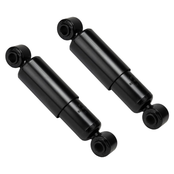 (2 Pack) 85045 Heavy Duty Rear Shock Absorber Compatible with Freightliner Hendrickson Ingersoll Ridewell Utility Trailer GBL Replaces Hendrickson 665733, 665760, B22862 70213501