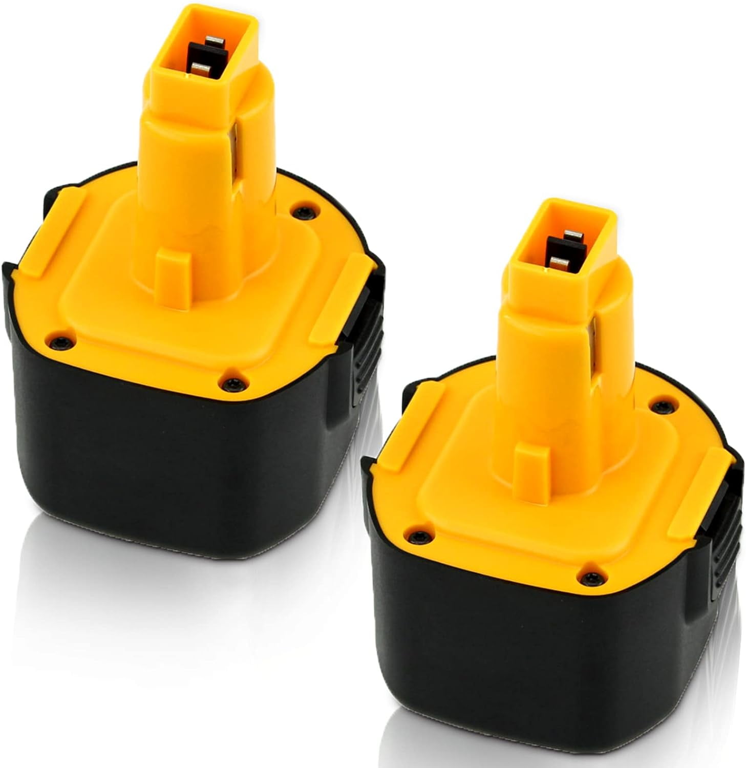 2 Pack 9.6 Volt 3600mAh NiMh DW9062 Battery Replacement for Dewalt 9