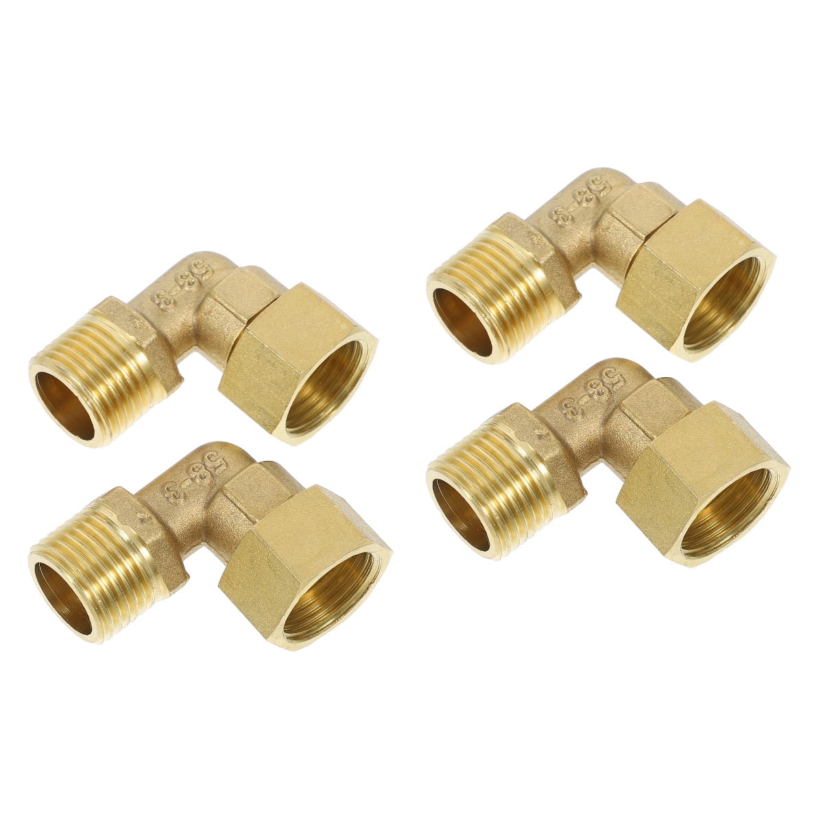 2 Pack 90 Degree Connector Drain Pipe Elbow Garden Hose Washer Splitter ...