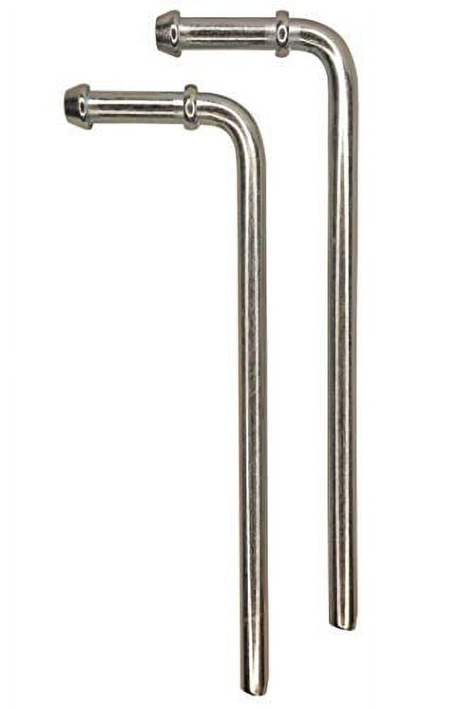 2 Pack 90° bend Universal Weld In Place Exhaust Hanger Rod MADE IN