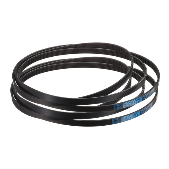 2 Pack 900J6 PJ V-Ribbed Belt 6 Ribs 90" Length x 0.55" Width x 0.14" Height, EPDM Rubber Micro V Belt