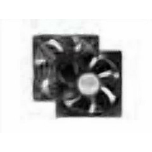 2 Pack 90mm 92mm 12V DC Computer PC Fan 2 Wire 3pin Cooling Fan for Computer Case Cooler 2000RPM