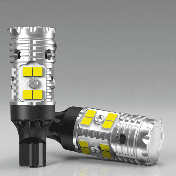 2-Pack 921 LED Reverse Backup Light Bulbs, Canbus Compatible, White, for 2014-2025 Silverado 1500, 912 W16W 904 916