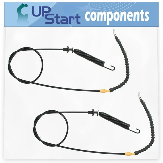 2-Pack 946-04173E Deck Engagement Cable Replacement for Craftsman 24728911 Lawn Tractor - Compatible with 746-04173 Cable