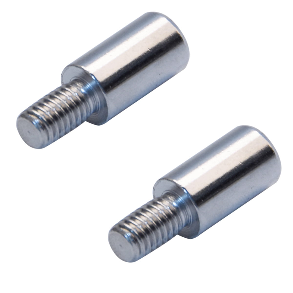 2 Pack 9mm Chrome Arcade Joystick Shaft Extender 15mm Extension ROD For