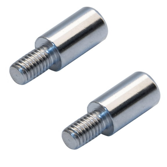 2 Pack 9mm Chrome Arcade Joystick Shaft Extender 15mm Extension ROD For SANWA Joysticks