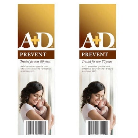 2 Pack A+D Original Ointment, Diaper Rash & Skin Protectant, 1.5 oz Tube