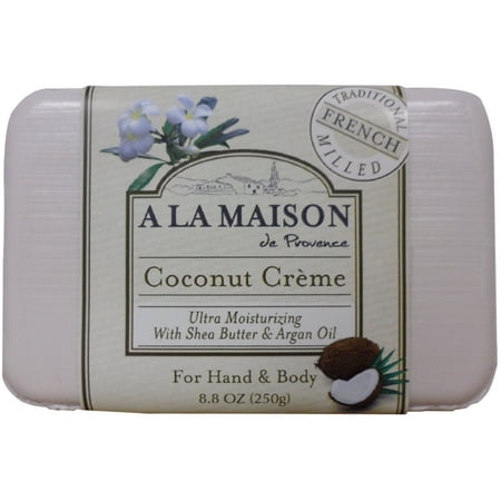 2 Pack - A LA MAISON Coconut Creme Soap 8.8 oz