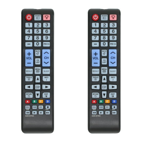2-Pack AA59-00785A Remote Control Replacement - Compatible with Samsung PN60F5300 TV