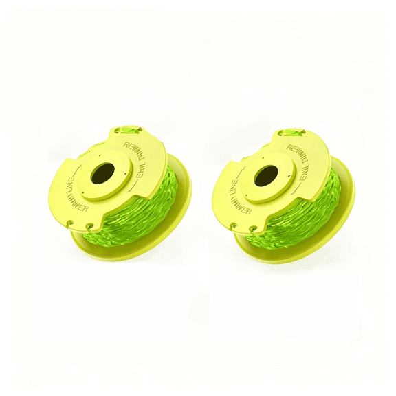 2 Pack AC80RL3 0.08 Inch 11 FT Trimmer Replacement Spool Line String Trimmer Line Compatible with Ryobi 18V,24V,40V (2 Spool)